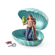 SCHLEICH 70563 BAYALA MERMAID WITH BABYSEAHORSE IN SHELL