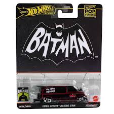 HOT WHEELS POP CULTURE PREMIUM BATMANS 1985 CHEVY ASTRO VAN