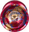 DUNCAN WINDRUNNER EXPERT YOYO RED WITH GOLD AND BLUE SPLASH