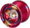 DUNCAN WINDRUNNER EXPERT YOYO RED WITH GOLD AND BLUE SPLASH