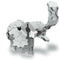 LAQ ANIMAL WORLD - MINI ELEPHANT 1 MODEL BUILDING BLOCK KIT 88 PIECES