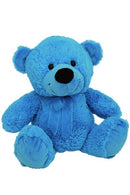 ELKA AUS PLUSH BEAR JELLY BRIGHT BLUE MEDIUM 30CM