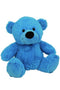 ELKA AUS PLUSH BEAR JELLY BRIGHT BLUE 18PC