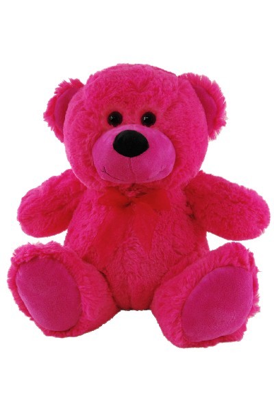 ELKA AUS PLUSH BEAR JELLY HOT PINK 18CM