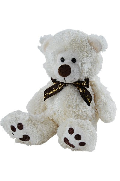 PLUSH BEAR AUDREY CREAM 26CM