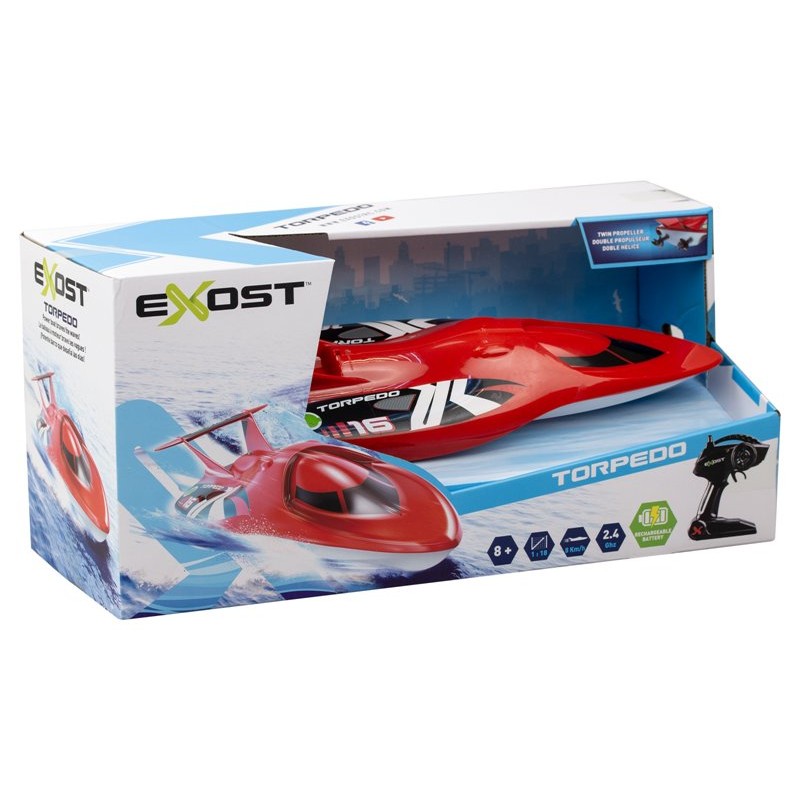 SILVERLIT EXOST TORPEDO RC BOAT