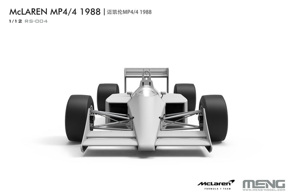 MENG 1988 MCLAREN MP4/4  1/12 SCALE PLASTIC MODEL KIT