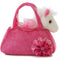 FANCY PALS PONY IN A PINK SPARKLE BAG WITH FLOWER BAG