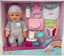 GIGO 23214 DREAM COLLECTION 12 INCH DOLL BABY STARTER PLAYSET