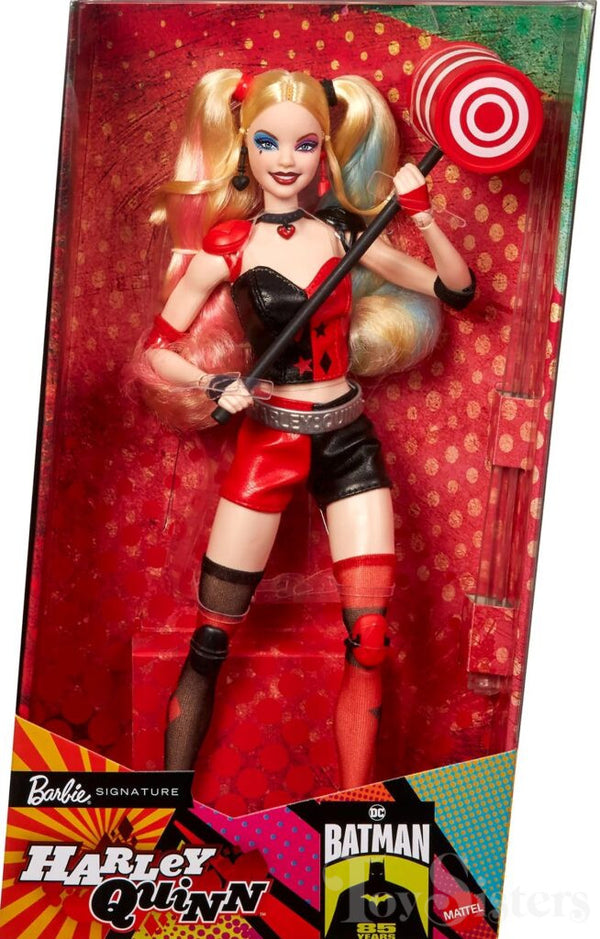 BARBIE SIGNATURE DC BATMAN 85 YEARS HARLEY QUINN DOLL