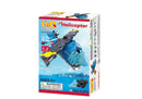 LAQ HAMACRON CONSTRUCTOR - MINI HELICOPTER 1 MODEL BUILD BLOCK KIT 74 PIECES