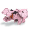 LAQ ANIMAL WORLD - MINI HIPPO 1 MODEL BUILDING BLOCK KIT 88 PIECES