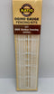 PECO RATIO 421 GWR STATION FENCING IN WHITE OO/HO GAUGE FENCING KIT