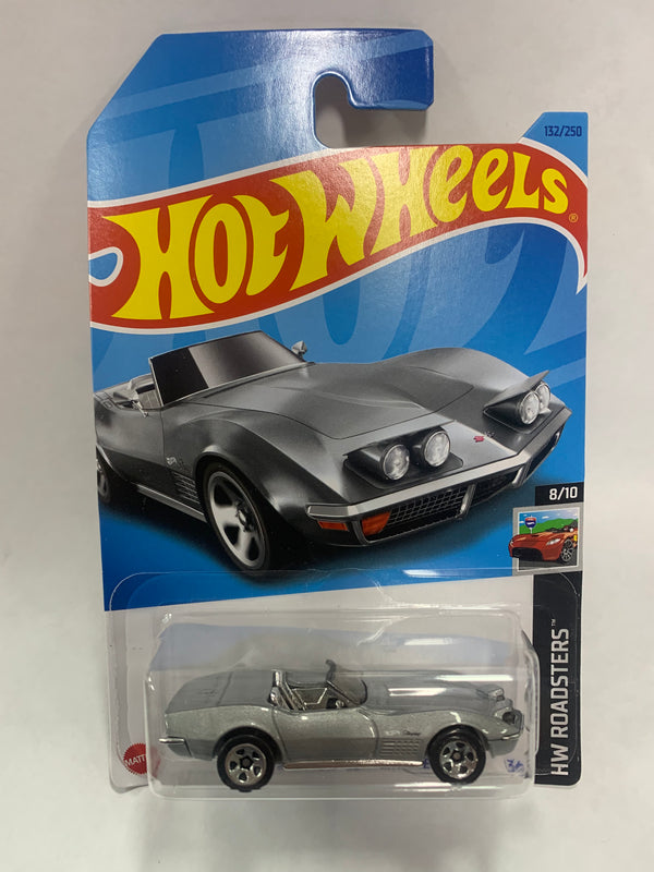 HOT WHEELS BASIC 132/250 - HW ROADSTERS - 72 STINGRAY CONVERTIBLE#8 OF 10