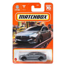 MATCHBOX 70 YEAR ANNIVERSARY  TESLA MODEL X 90/100 LONG CARD