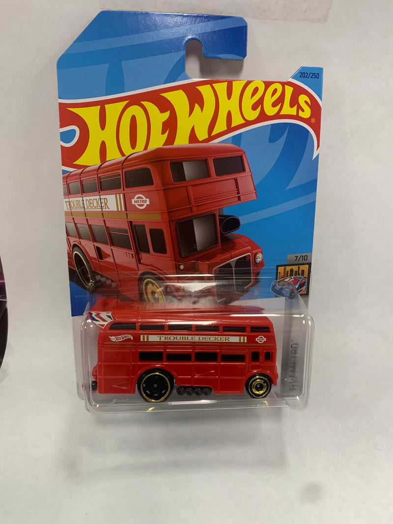 HOT WHEELS METRO 202/250 - TROUBLE DECKER -