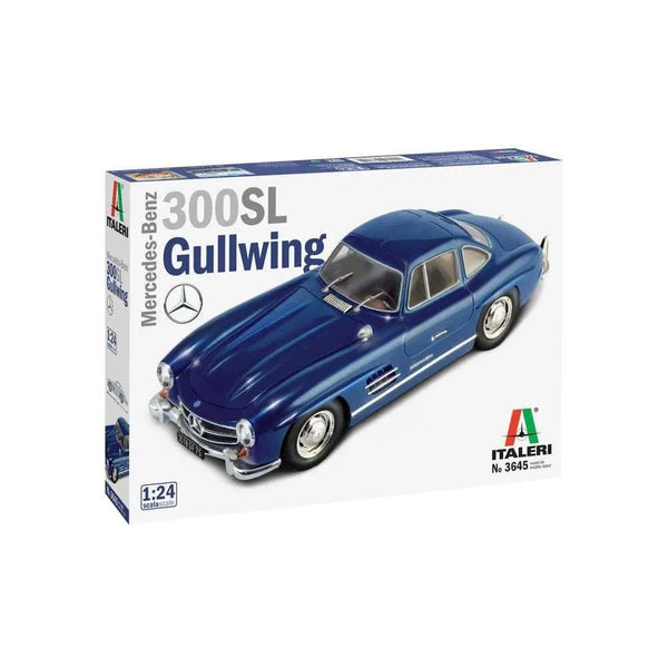 ITALERI 3645 MERCEDES BENZ 300SL GULLWING MODEL CARS 1/24 PLASTIC MODEL KIT