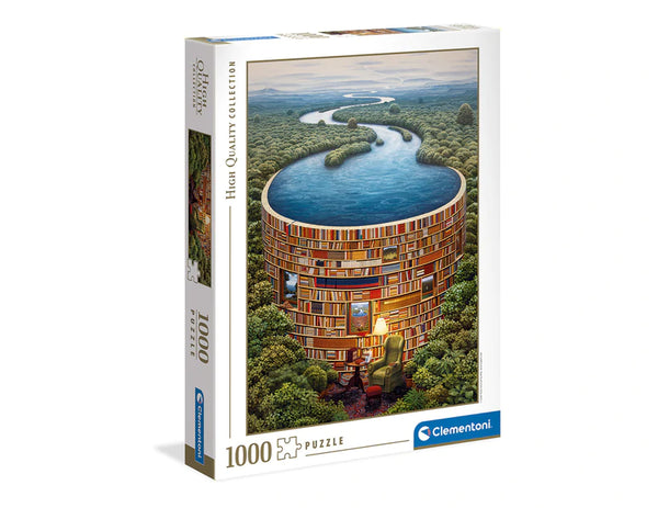 CLEMENTONI 39603 HIGH QUALITY COLLECTION  BIBLIODAME 1000PC JIGSAW PUZZLE