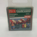 PECO MODEL SCENE 5056 PASSENGERS SEATED OO/HO GAUGE