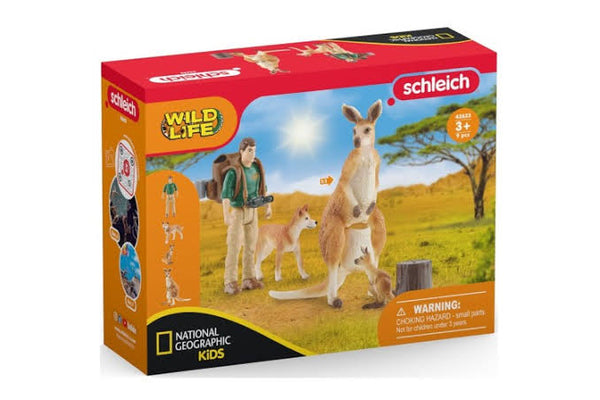 SCHLEICH 42623 WILD LIFE NATIONAL GEOGRAPHIC KIDS OUTBACK ADVENTURES