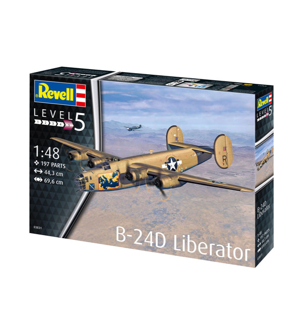 REVELL 03831 B-24D LIBERATOR 1/48 SCALE PLASTIC MODEL KIT