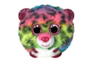 TY BEANIE  BALLS DOTTY MULTICOLOR LEOPARD BALL