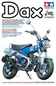 TAMIYA 14142 LIMITED EDITION HONDA DAX125 1/12 SCALED PLASTIC MODEL KIT