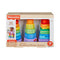 FISHER-PRICE WOODEN STACKING SHAPE SORTER 26PC