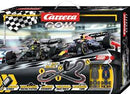 CARRERA GO!!! 20062574 MAX COMPETITION F1 MERCEDES AMG AND RED BULL 6.3M TRACK 1/43 SCALE SLOT TRACK