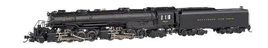 BACHMANN 80853 SPECTRUM N EM 1 2-8-8-4 STEAM LOCOMOTIVE ECONAMI DCC SOUND VALUE B&O