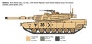 ITALERI 6596S M1A1 ABRAMS TANK WITH AUSTRALIAN DECALS 1/35 SCALE PLASTIC MODEL KIT