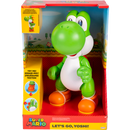 WORLD OF NINTENDO 41399 SUPER MARIO LETS GO INTERACTIVE FEATURE 12" YOSHI WITH CHOMPING ACTION - BATTERIES NOT INCLUDED