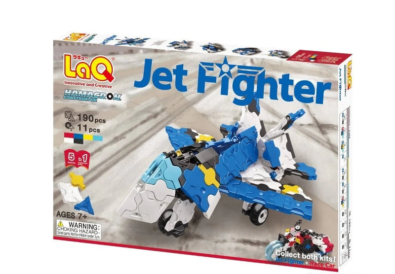 LAQ HAMACRON CONSTRUCTOR - JET FIGHTER 5 MODEL BUILDING BLOCK KIT 190 PIECES