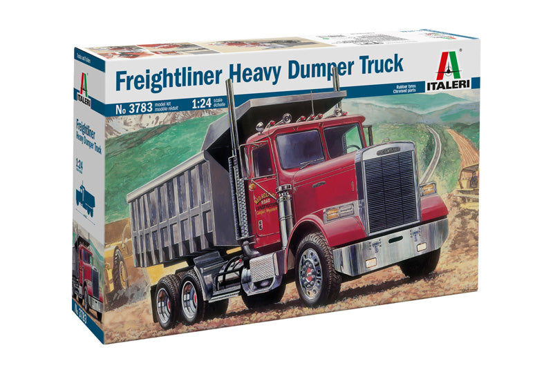 ITALERI 3783 FREIGHTLINER HEAVY DUMPER TRUCK 1/24 SCALE PLASTIC MODEL KIT