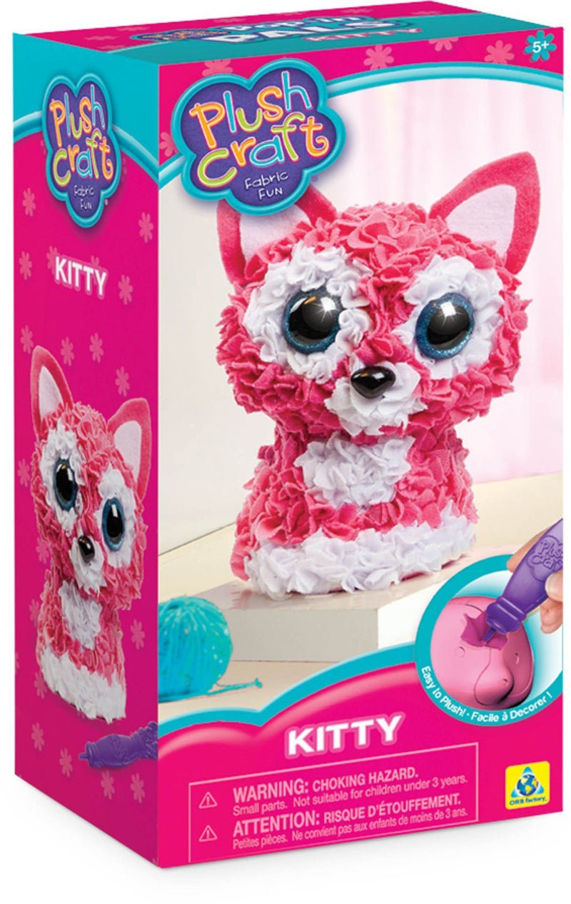 ORB FACTORY PLUSH CRAFT FABRIC FUN 3D - KITTY 535PC