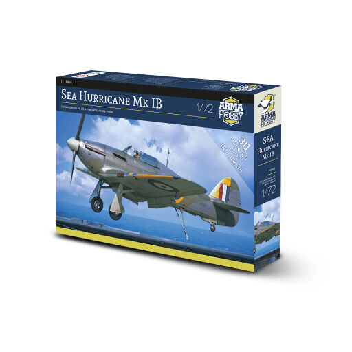 ARMA HOBBY AH70061 SEA HURRICANE MKIB FIGHTER 1/72 PLASTIC MODEL PLANE KIT