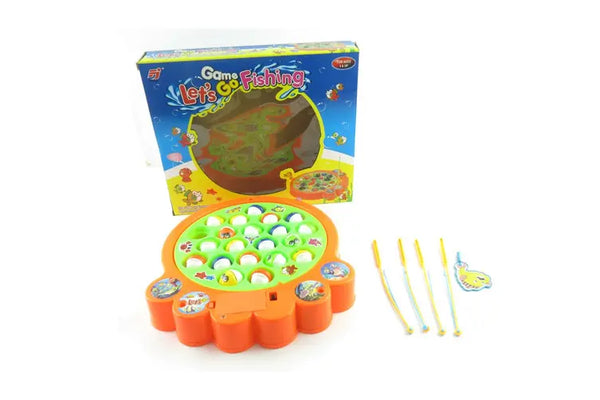 LETS GO FISHING BATTERY OPERATED FISHING GAME