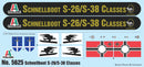 ITALERI 5625 SCHNELLBOOT S-26/S-38 TORPEDO BOAT WITH 2CM FLAK GUN AND SEA MINES 1/35 SCALE PLASTIC MODEL KIT