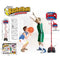 SUPER SPORTS WORLD BASKETBALL STAND WITH BALL AND METAL FRAME