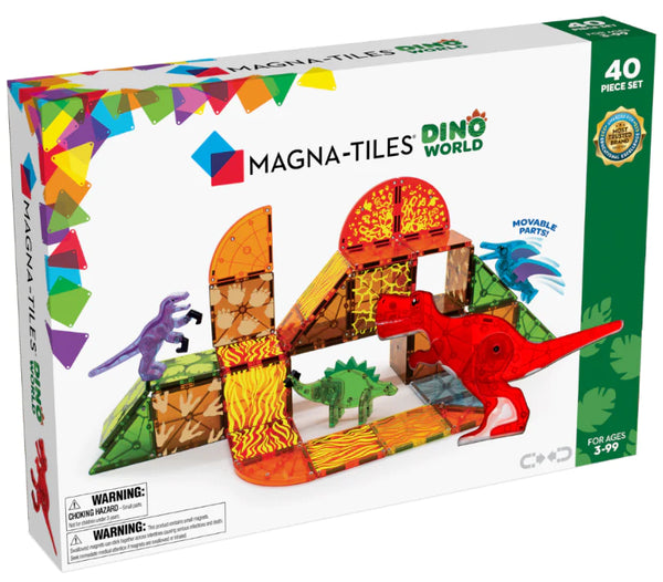 MAGNA-TILES DINO WORLD  40 PIECE SET