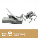 MAGIC FACTORY  7503 ARMED ROBOT DOG AND RQ-20 UAV 1/35 SCALE SET