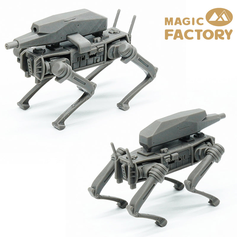 MAGIC FACTORY  7503 ARMED ROBOT DOG AND RQ-20 UAV 1/35 SCALE SET