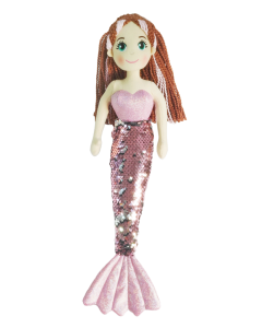 COTTON CANDY 45CM LEAH PINK MERMAID