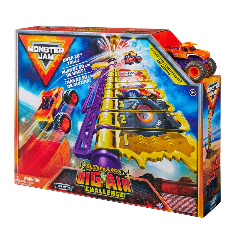 SPIN MASTER MONSTER JAM EI TORO BIG AIR CHALLENGE PLAYSET