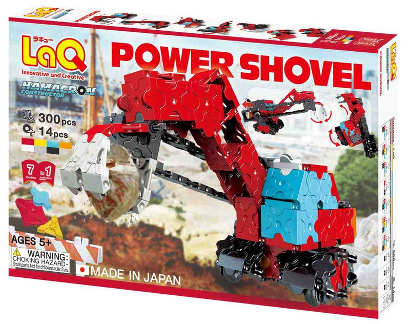 LAQ POWER SHOVEL HARNACRON CONSTRUCTOR 7 IN 1 300 PIECES