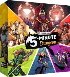 WIGGLES 3D 5 MINUTE DUNGEON CONNOR REID A CHAOTIC - COOPERATIVE AND REAL-TIME CARD GAME