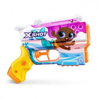 ZURU XSHOT FAST FILL SKINS NANO WATER GUN MERMAID