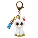 TY MINI BOOS PIXY UNICORN CLIP