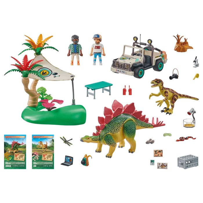 PLAYMOBIL 71523 DINOS RESEARCH CAMP WITH DINOS 93PC