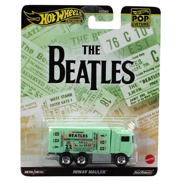 HOT WHEELS POP CULTURE PREMIUM THE BEATLES HIWAY HAULER